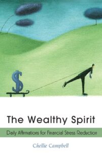 book cover of The Wealthy spirit by Chellie Campbell.