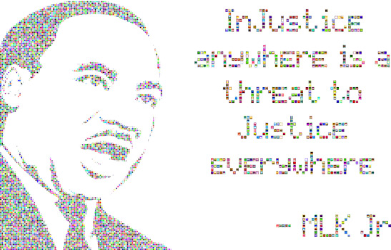 Dr Martin Luther King Jr image and quote by Gordon Johnson from Pixabay