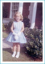 photo of Nancy Irwin as a child