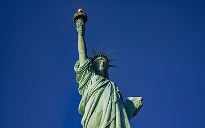 Statue of Liberty, image by Svetlana from Pixabay.